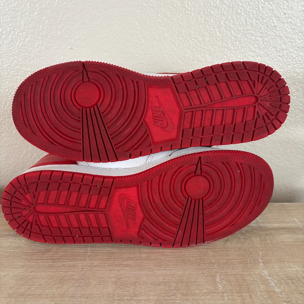 Nike Air Jordan 1 Retro High OG Heritage Red White Black 555088-161 Kids - Picture 8 of 10